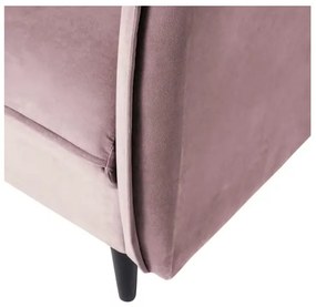 Zamatová pohovka v levanduľovej farbe 203 cm Juli – Ropez