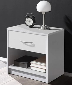 Nočný stolík Pepe, biely