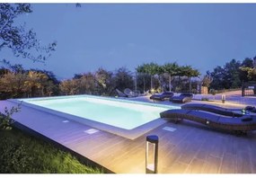 Bazénový set kompletný CF Block Planet Pool De Luxe 8x4x1,5 m modrá fólia