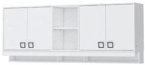 Závesná skrinka Kiki MKR-BE/KI-15 white/white