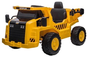 Elektrické autíčko Nakladač CAT 60W/4500 mAh žlto-čierne