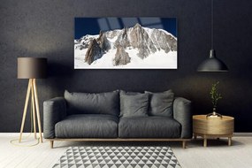 Obraz plexi Zsněžené horské vrcholy 120x60 cm