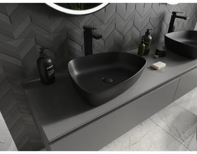 Mexen Ono, umývadlo na dosku z konglomerátu 51 x 39 cm, čierna matná, 23045171