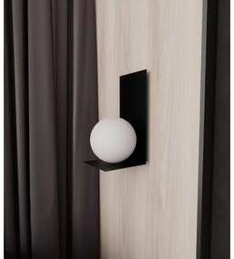 Nástenné svietidlo FORM 1xE14/10W/230V čierna