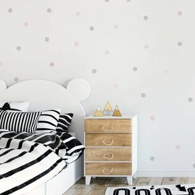 lovel.sk Nálepka na stenu Shapes - guličky 56 ks V02