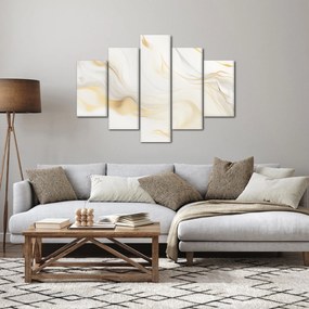 Obraz - Abstrakcia s dekorom (150x105 cm)