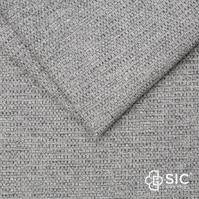 Svetlosivá čalúnená dvojlôžková posteľ bez roštu 180x200 cm Smart – Meise Möbel