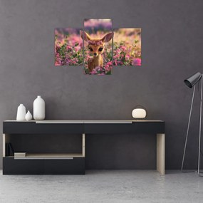 Obraz - Roztomilá srnčeka (90x60 cm)