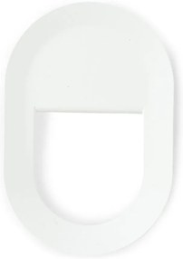 Biely nástenný oceľový háčik Coucou – Spinder Design