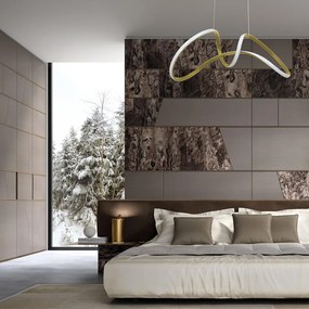 Závesné LED svietidlo Tesoro, 1x LED 48w, 4000k, g