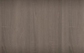 Široká TV skrinka Linate, biely lesk/dub