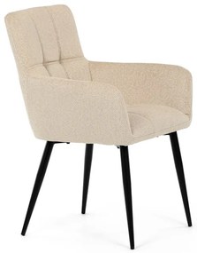 Autronic BONTEC Jedálenská stolička, béžová, látka, DCH-P3146 CRM2 Farba: Béžová