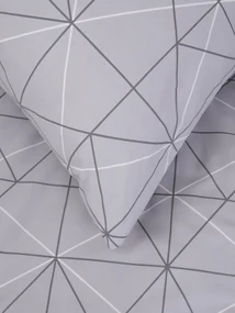 Bavlnená obliečka na vankúš Renforcé 70 × 90 cm – Sebastian sivá