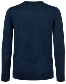 Pulóver z merino vlny, námornícka modrá