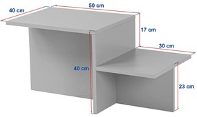 Konferenčný stolík Harmony Fressia Marble