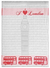 Kuchynská utierka 50x70 cm mestá LONDÝN