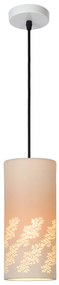 LUCIDE Závesné keramické osvetlenie SINAN, 1xE27, 40W, 12cm, okrúhle