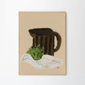 Moikka Plagát Still Life with Artichoke by Isabelle Vandeplassche 30x40