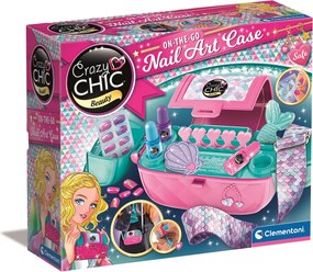 Mobilné nechtové štúdio v taštičke Crazy Chic Clementoni 18217