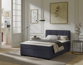 XXXLutz BOXSPRINGOVÁ POSTEĽ, 120/200 cm antracitová MID.YOU - Online Only spálne - 002784001204