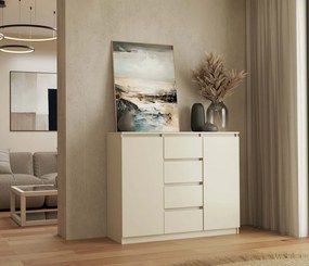 Komoda Musecalo 8 (kašmír). Akcia -20%. Vlastná spoľahlivá doprava až k Vám domov. 1132842