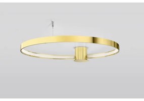 Thoro TH.252 - LED Stropné svietidlo RIO LED/50W/230V CRI90 3000K pr. 78 cm zlatá