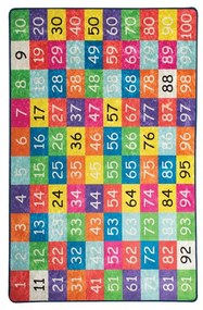Detský koberec Numbers, 200 × 290 cm