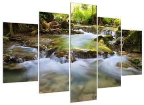 Obraz horského potoka (150x105 cm)