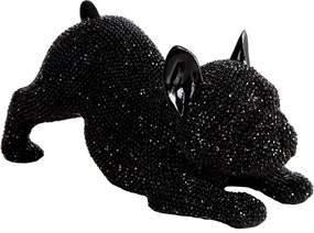 DEKORAČNÁ SOŠKA ELDO 19X8X9 CM ČIERNA