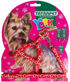 Postroj/Vôdzka 1,0x22-45 cm/120 cm York Collection