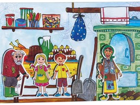 MARIONETINO Divadlo pre deti Trojrozprávka Červená čiapočka