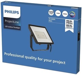 Philips - LED Vonkajší reflektor PROJECTLINE LED/150W/230V IP65 4000K