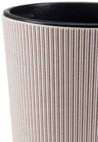 PLASTOVÝ KVETINÁČ URBANIKA ECO 19,5X36,5 CM BÉŽOVÁ