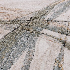 Modrý/krémový koberec 200x290 cm Mirage Illusion – Asiatic Carpets