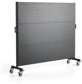 Mobilný panel na náradie SELECT, 2060x1830 mm, šedý