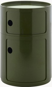Dizajnová skrinka Componibili, 2 moduly, V 62 cm