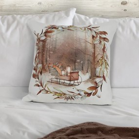 Polášek Vianočný dekoračný poťah na vankúš - Trpaslík | 40 x 40 cm