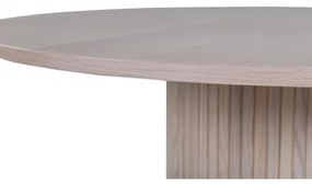 BIANCA ROUND jedálensky stôl bielená