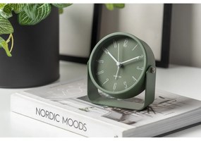Dizajnový budík Karlsson 5989GR zelený, priemer 12cm