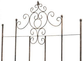 2x Mriežka na popínavé rastliny Paula - 180 x 85,5 cm - Bronzová