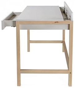 Pracovný stôl so sivou doskou Woodman NorthGate