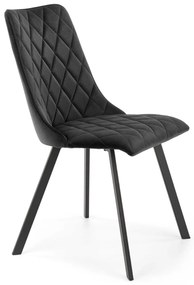 Jedálenská stolička K450 - čierna