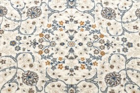 Koberec NAIN Ramka ornament 7179/51913 béž / granát