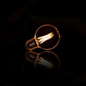 Filament LED žiarovka 84-65 Ø7cm Amber glass  - Komfort-nábytok