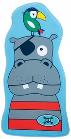 Obsession, Detský kusový koberec Mila kids 143 hippo, 60x80, modrá, viacfarebná, detská izba