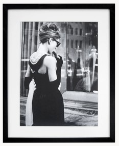 Nástenná dekorácia v ráme Breakfast at Tiffany's