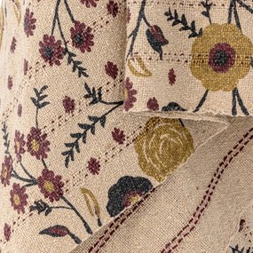 Hnedá deka z recyklovanej bavlny 130x160 cm Eydis – Bloomingville