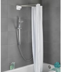 WENKO 23863100 - Sprchový držiak 96x72 cm nerez/biela