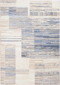 TA Koberec G498M BIELA/TMAVOMODRÁ ASTHANE