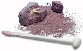 Vykopávka - svietiaci dinosaurus